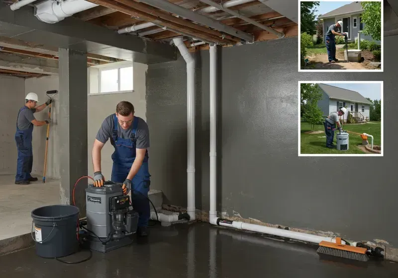 Basement Waterproofing and Flood Prevention process in Florence-Graham, CA